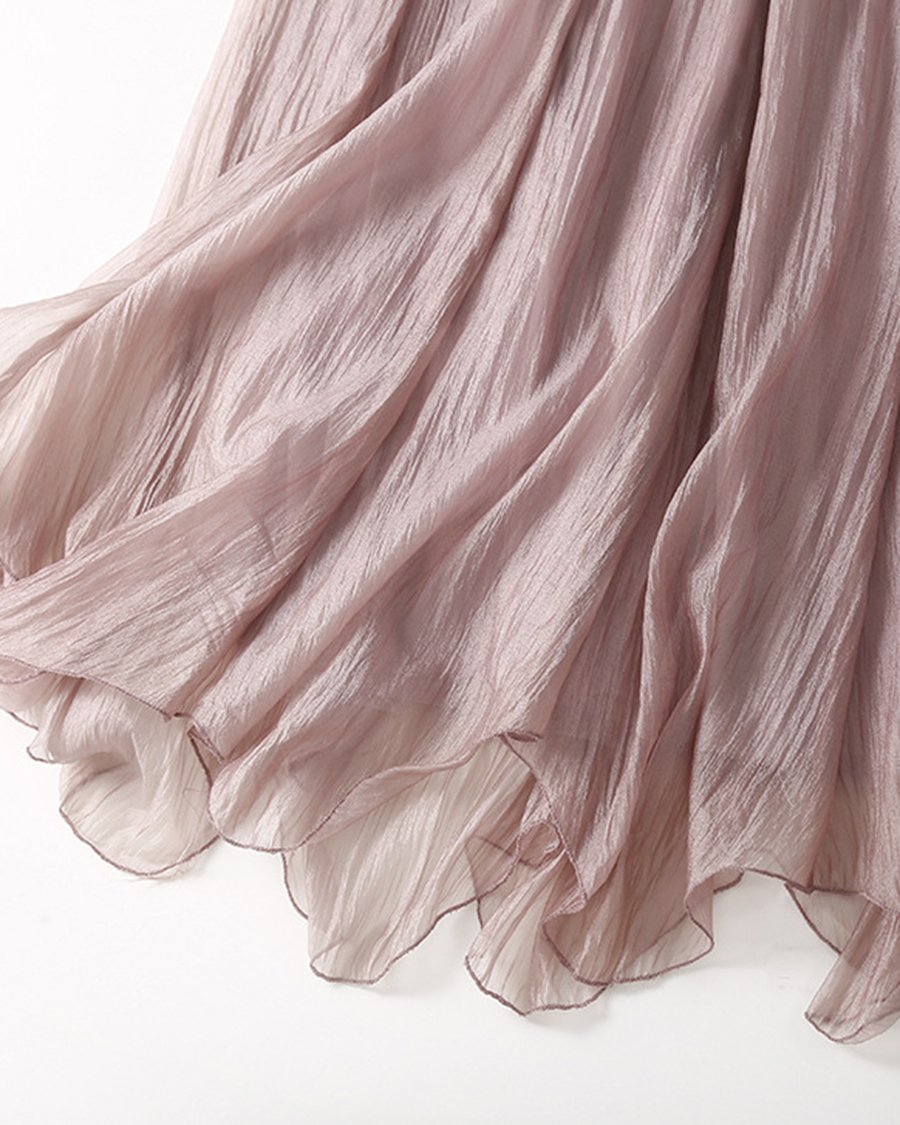 Irregular Hem Elegant Skirt